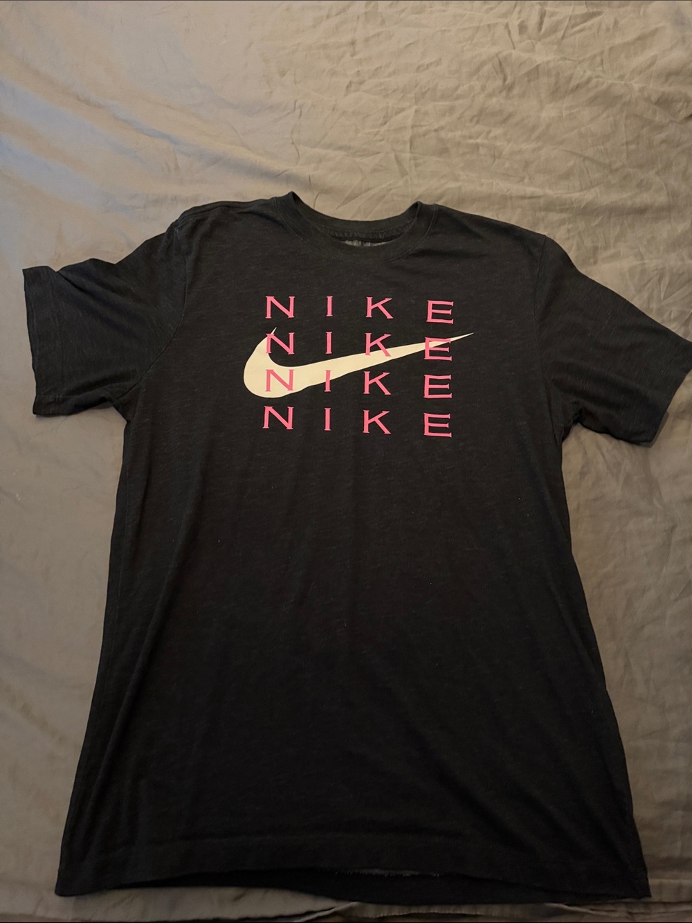 Pink Script Nike Tshirt